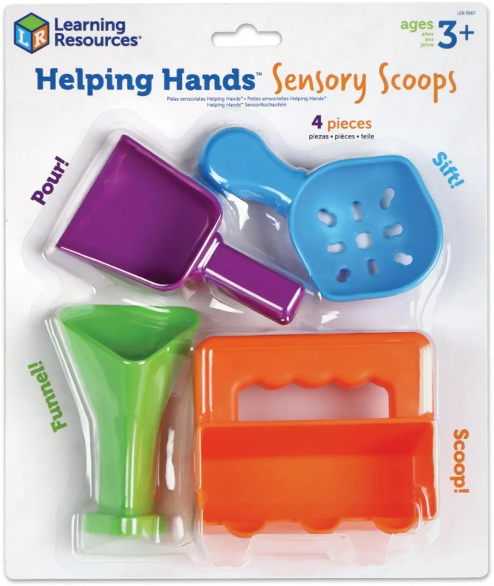 Learning Resources Sensorische Schepjes Set 4-delig