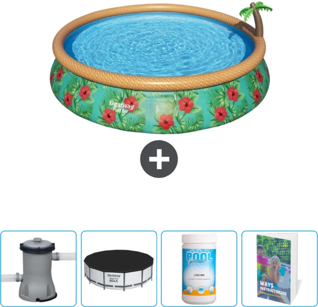 Bestway Fast Set Rond Zwembad 457x84cm