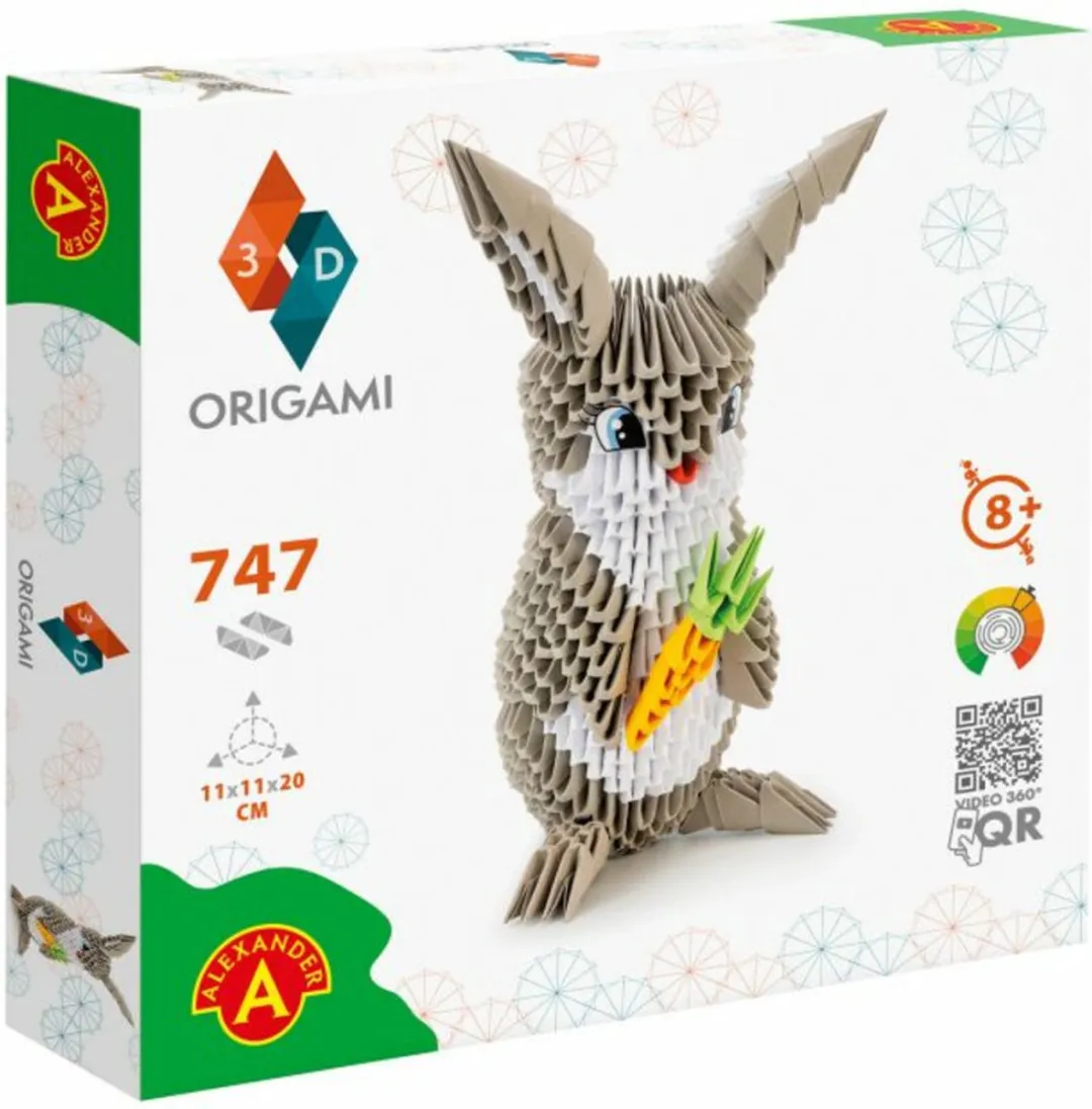 Alexander Origami 3D Konijn