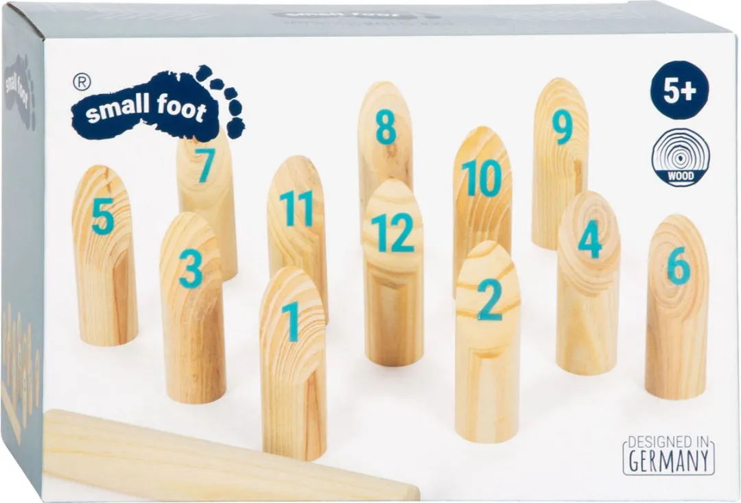 Small Foot Kubb Werpspel Houten 13-delig
