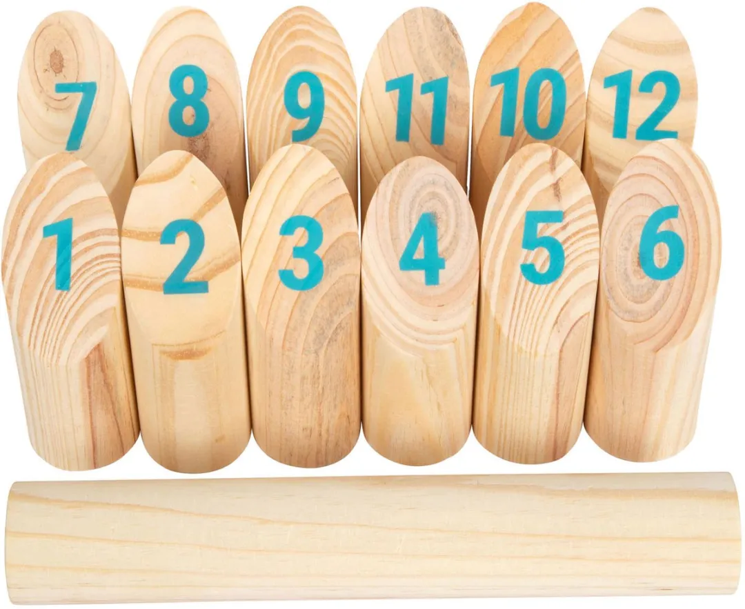 Small Foot Kubb Werpspel Houten 13-delig - 2-4 Spelers