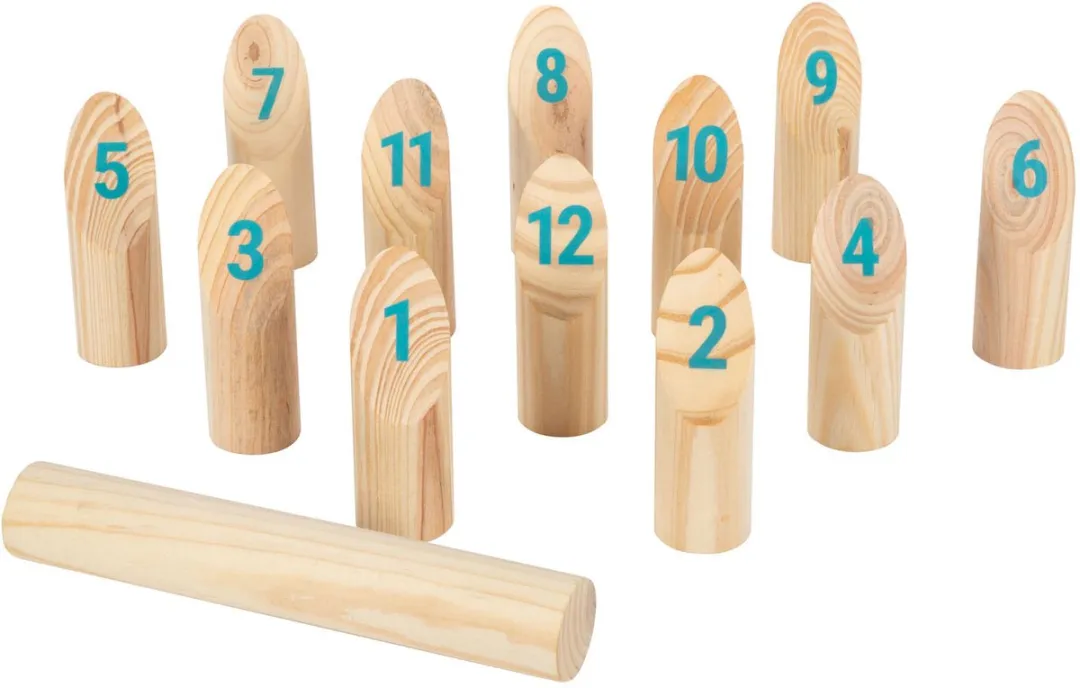 Small Foot Kubb Werpspel Houten 13-delig - 2-4 Spelers - afbeelding 6 van 6