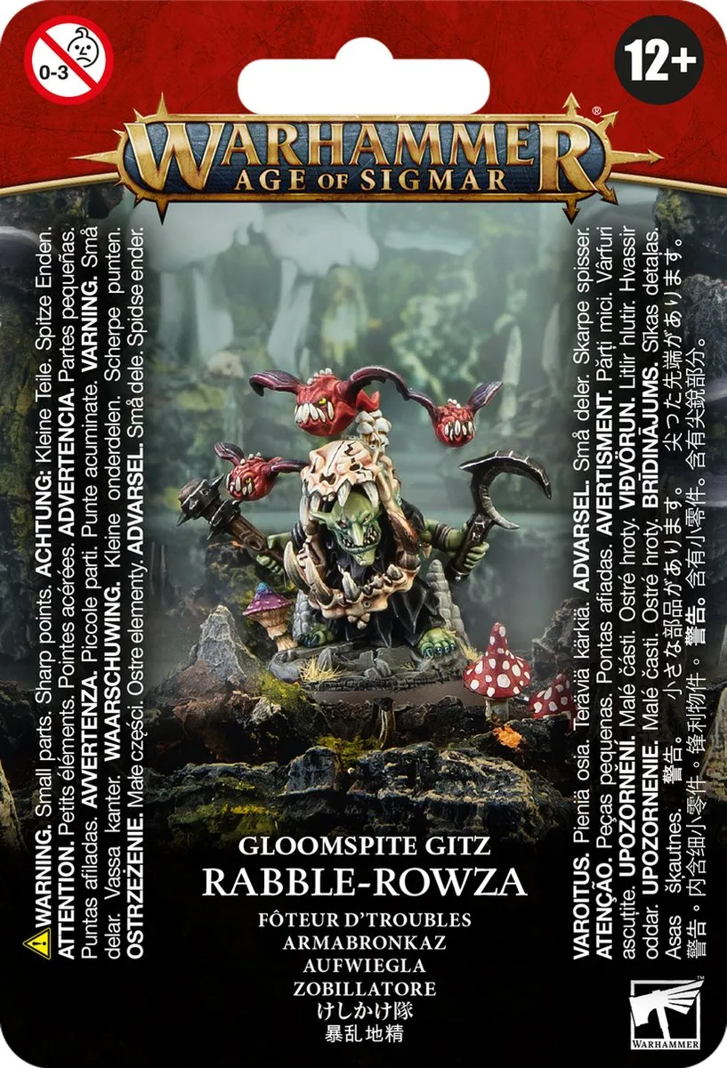 Games Workshop Gloomspite Gitz Rabble-Rowza