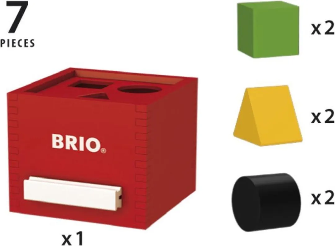 BRIO Sorting Box 30148 - Multicolor