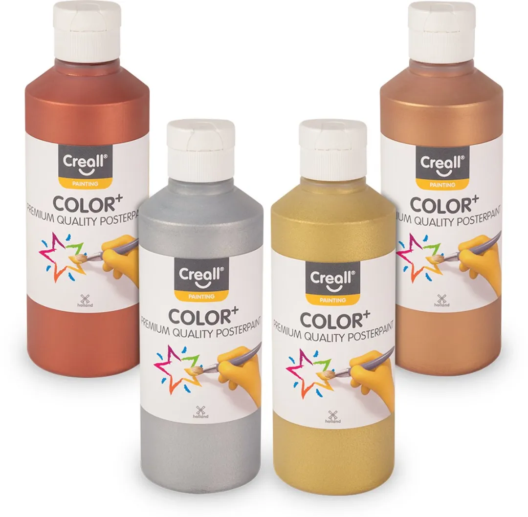 Creall Color+ Premium Plakkaatverf Metallic