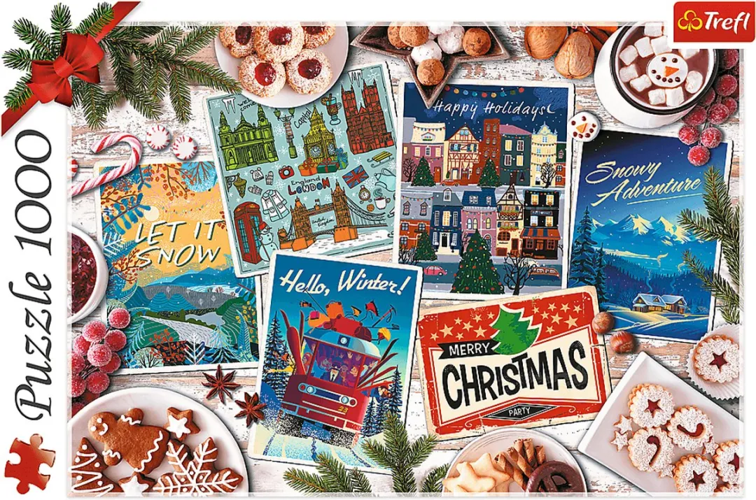 Trefl Winter Memories Puzzel 1000 Stuks - Multicolor