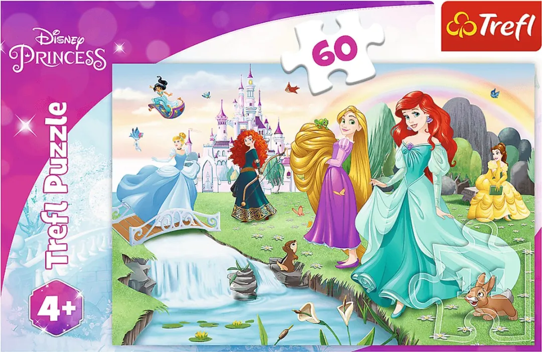 Trefl Disney Princess Puzzel 60 Stuks - Multicolor