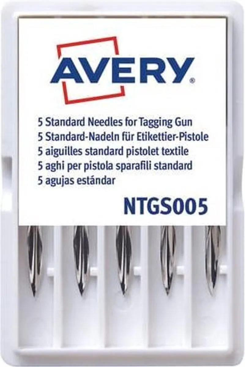 Avery AV-NTGS005 Textielpistoolnaalden