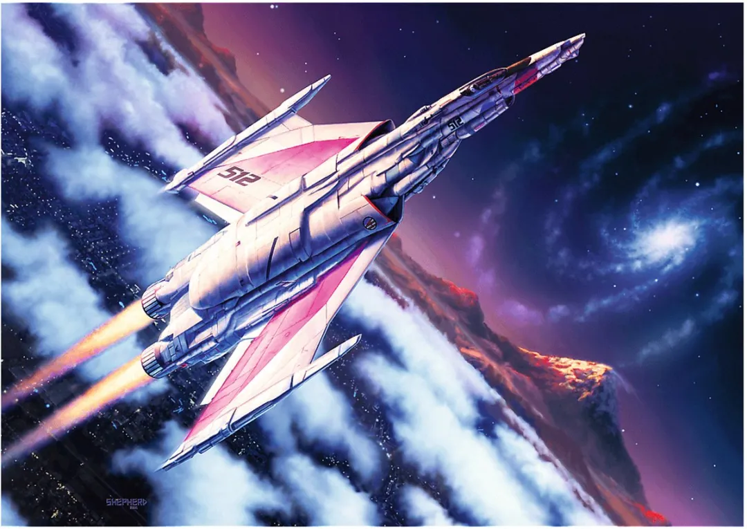 Trefl Puzzel 1000 Stuks Flight into Space - Multicolor