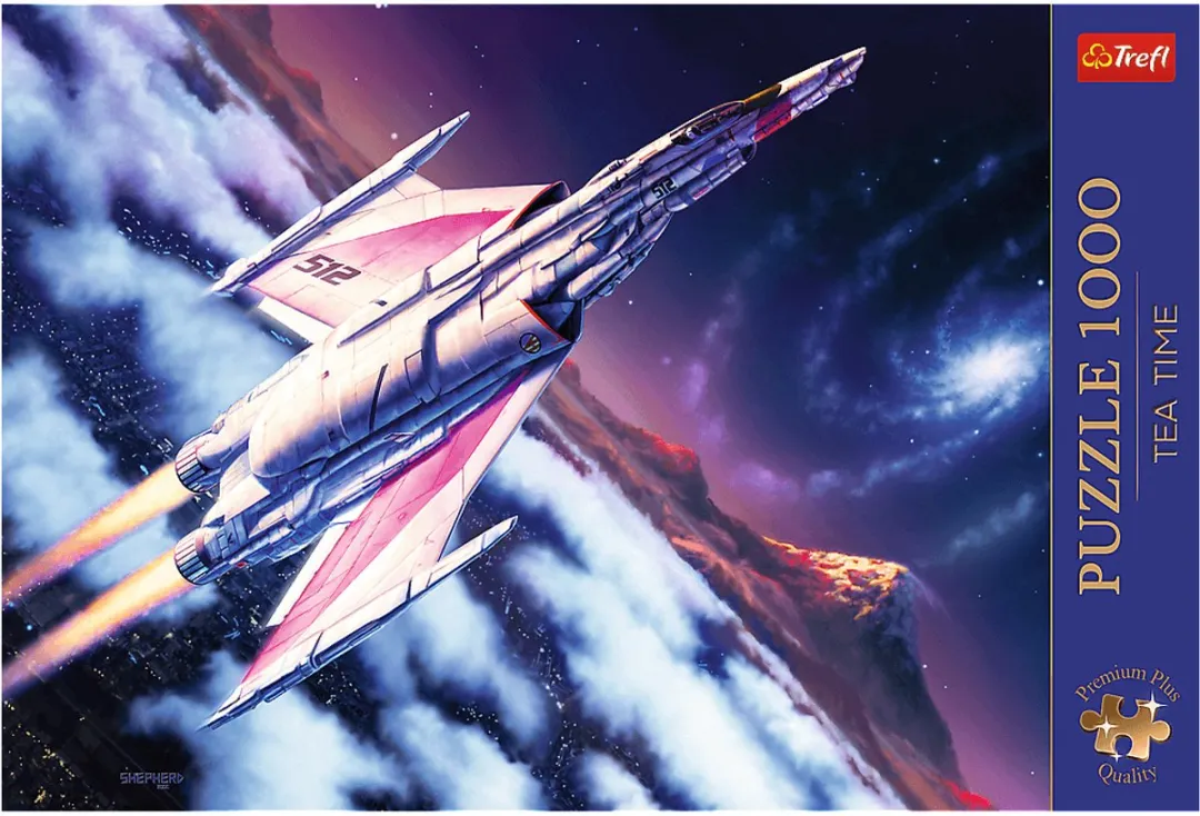 Trefl Puzzel 1000 Stuks Flight into Space - Multicolor