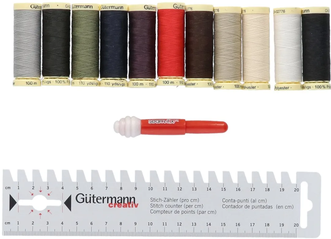 Gutermann Naaigaren Box - 11 Kleuren - Divers