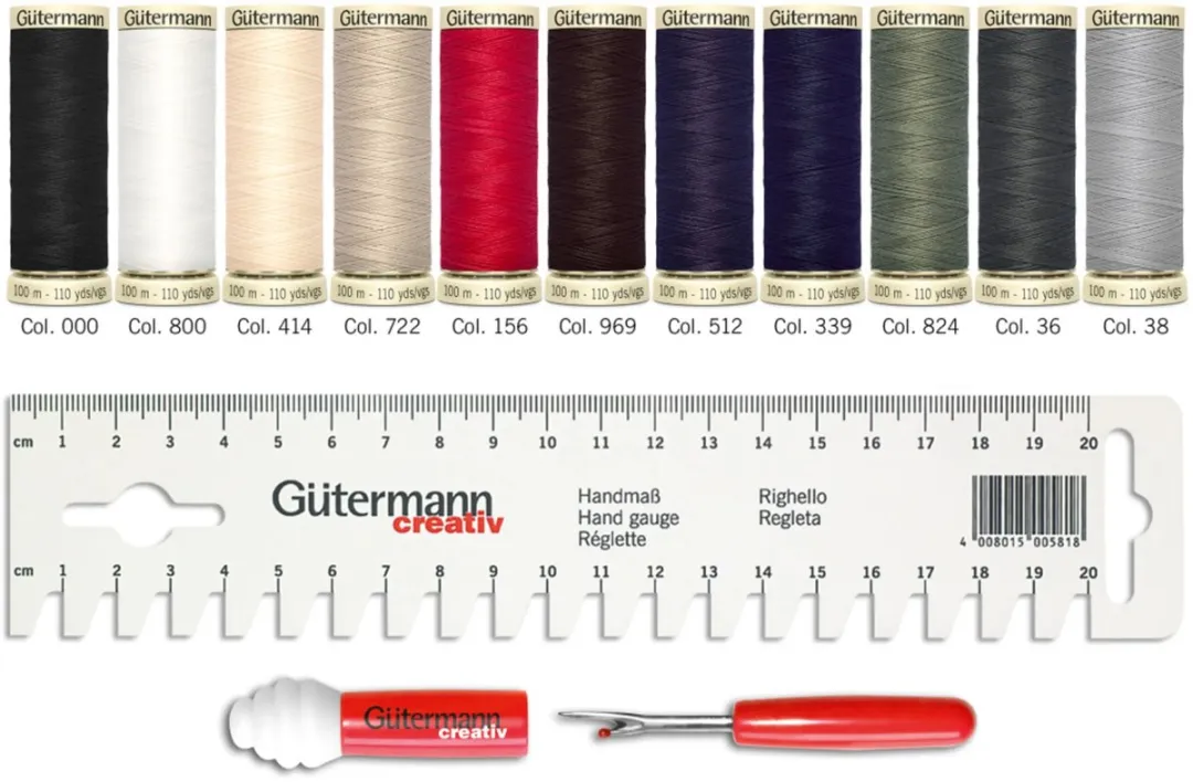 Gutermann Naaigaren Box - 11 Kleuren - Divers