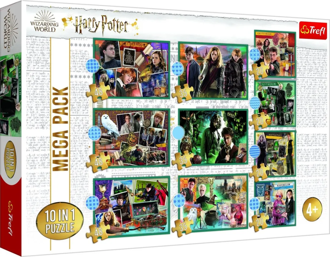 Trefl Harry Potter 10-in-1 Puzzel - 48 Stuks
