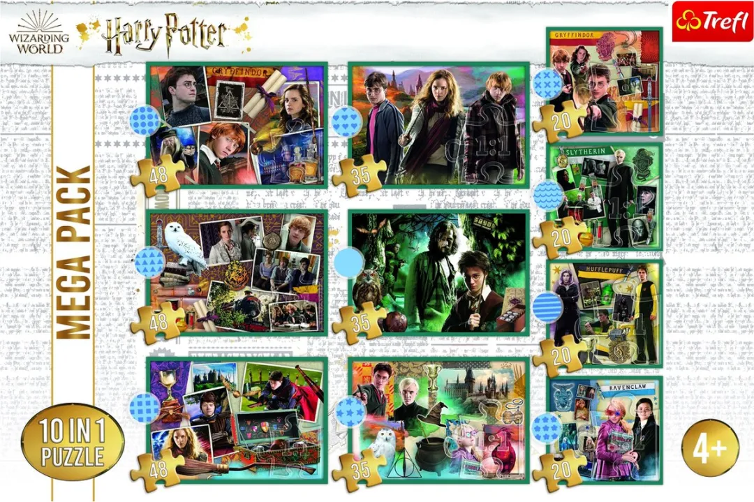 Trefl Harry Potter 10-in-1 Puzzel - 48 Stuks