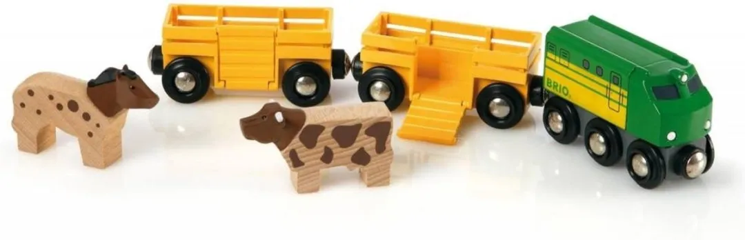 BRIO Trein met Boerderijdieren 33404