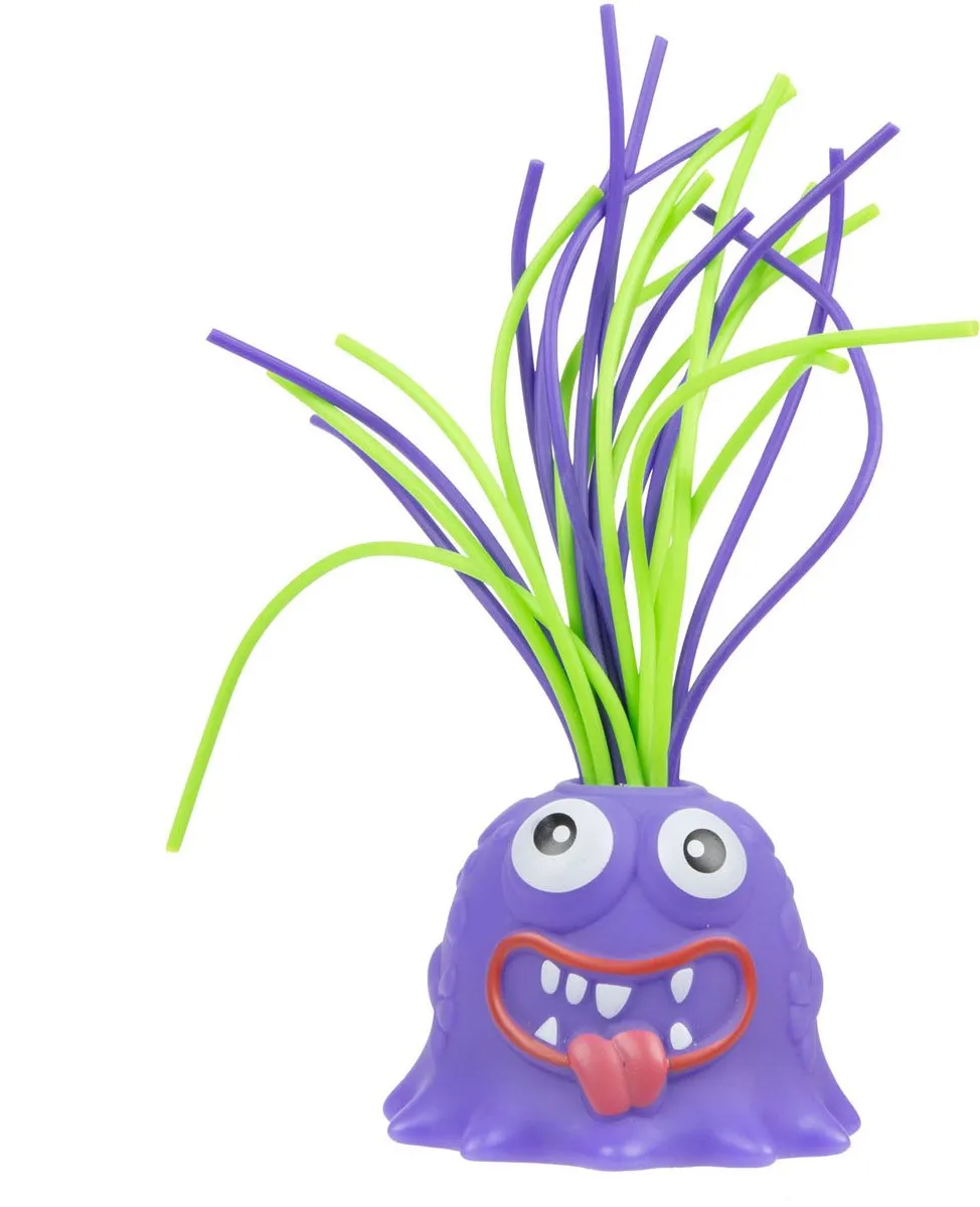 Toi-Toys Fun Monster Met Trekbare Haren - Multi kleuren