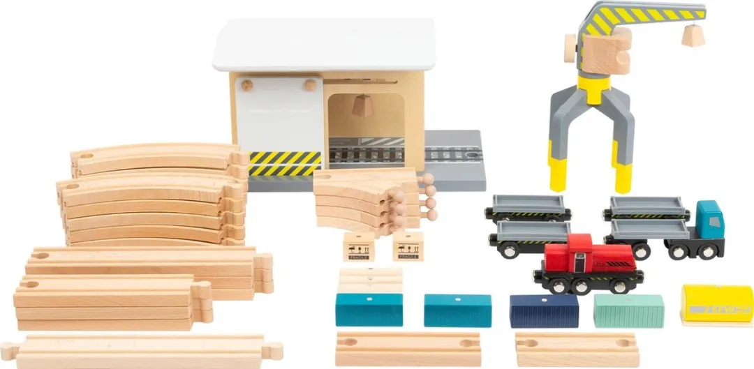 Small Foot Freight Depot Speelgoed - 45 Onderdelen