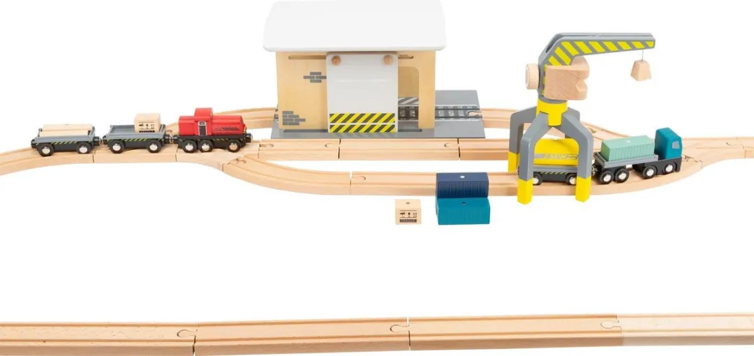 Small Foot Freight Depot Speelgoed - 45 Onderdelen