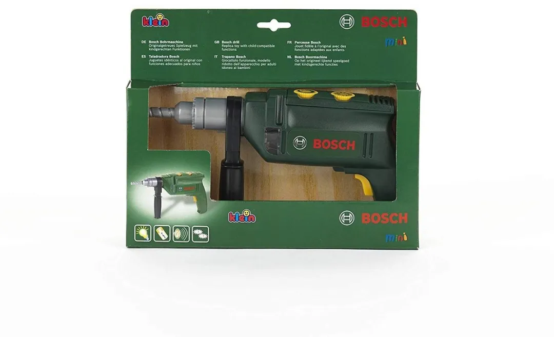 Klein Toys Bosch Mini Speelgoed Boormachine - Groen/Rood