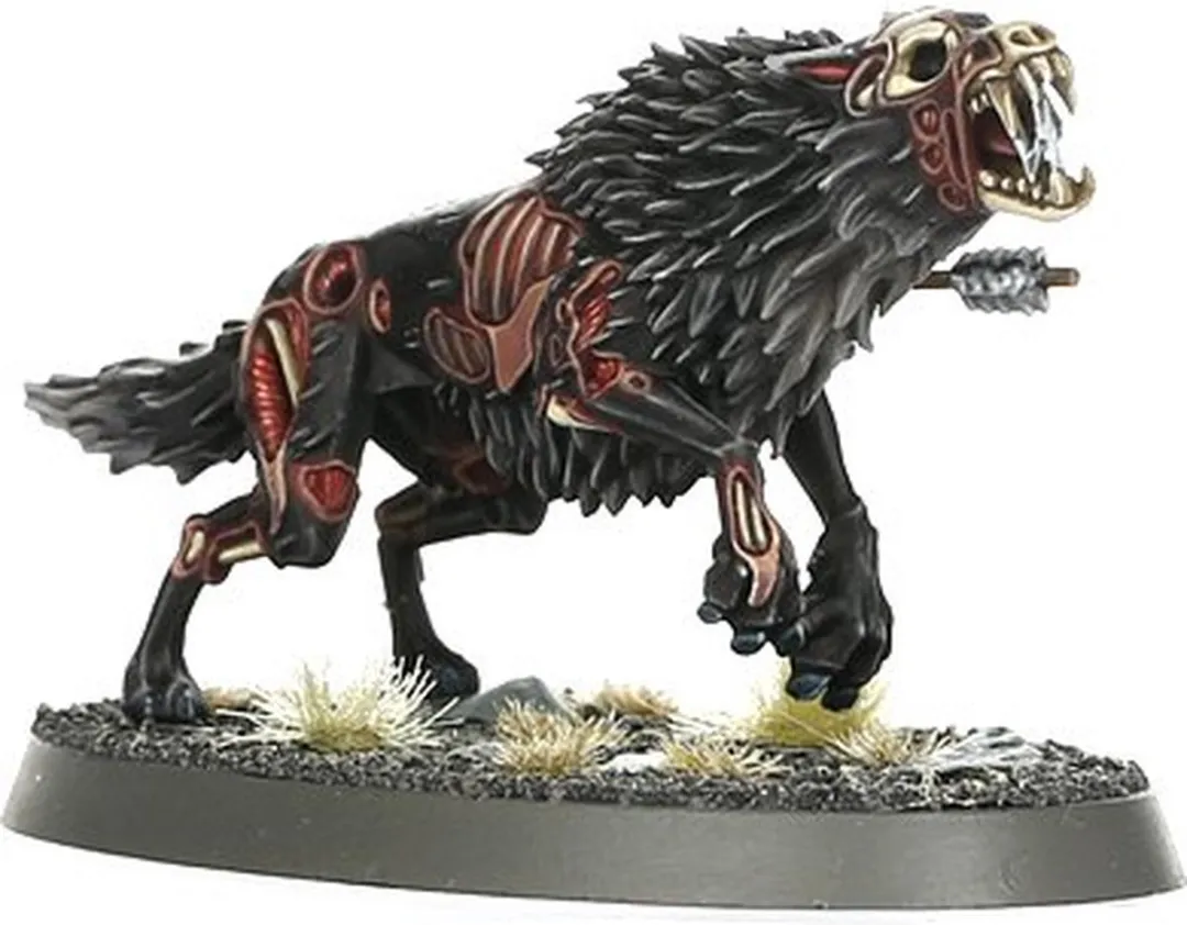 Games Workshop Soulblight Gravelords Dire Wolves 84-delig