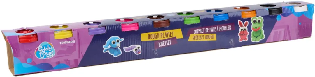 Eddy Toys Klei Speelset Meerkleurig