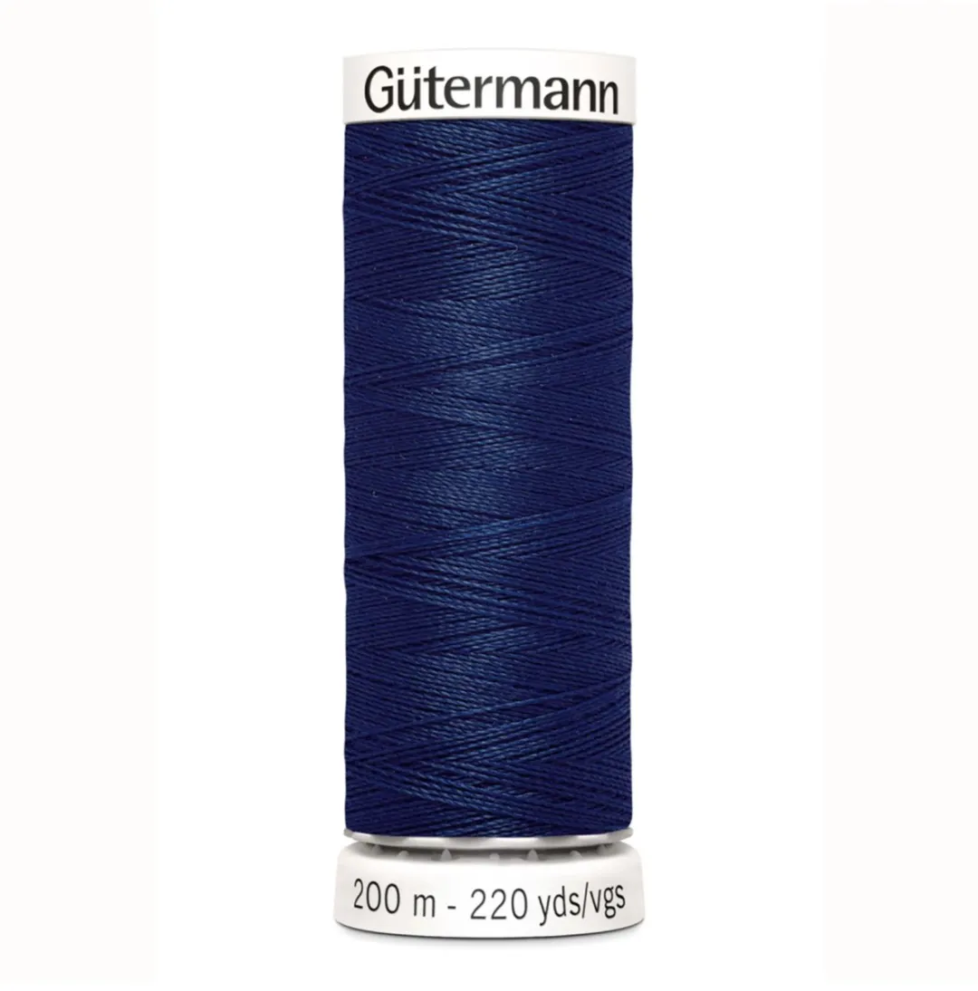 Gutermann Polyester Naaigaren 200m - Blauw