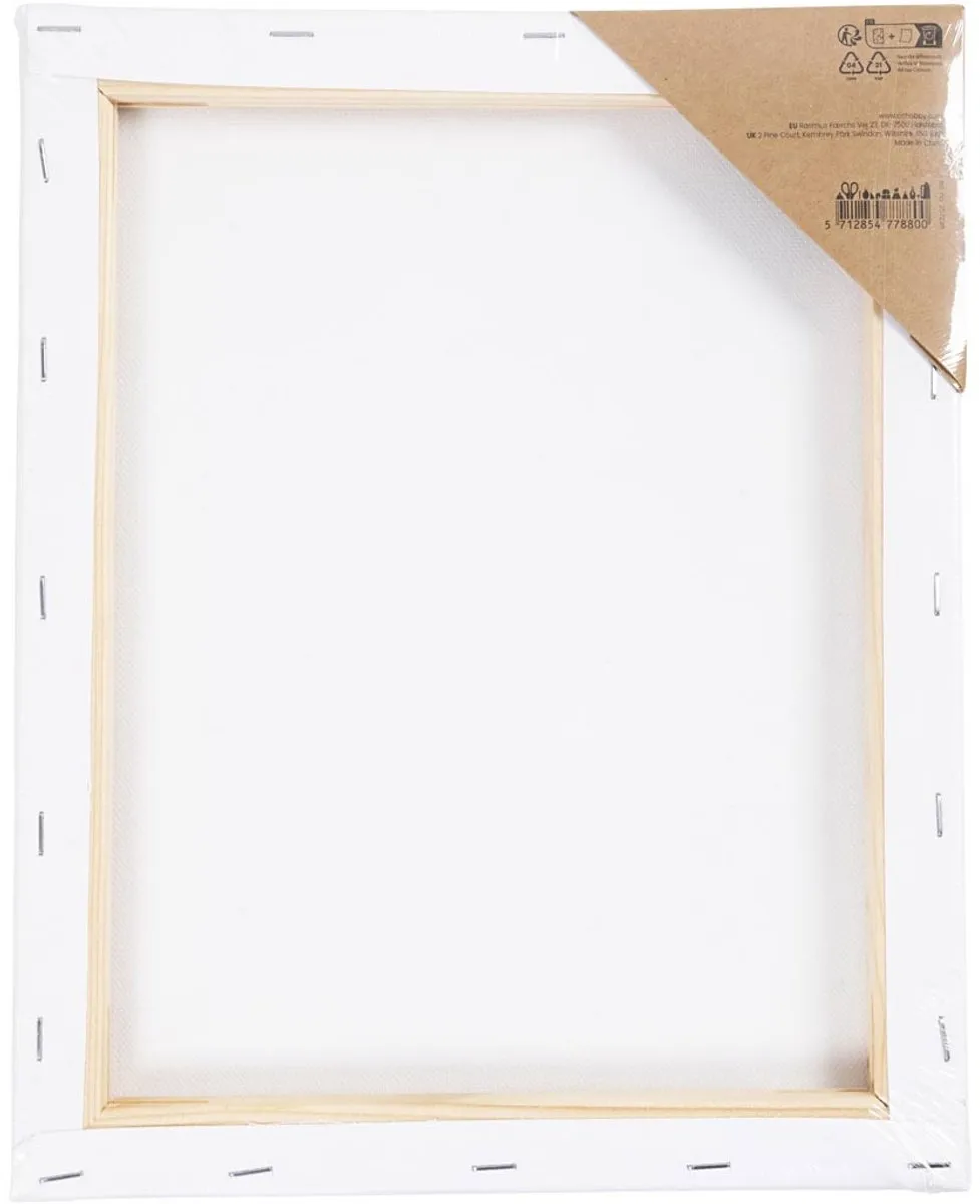 Creativ Company Schildercanvas Boeket 24x30cm - Multicolor