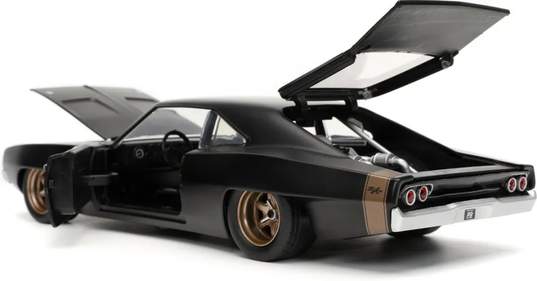 Jada Toys Fast & Furious Dodge Charger 1:24 - Gegoten metalen model - Zwart