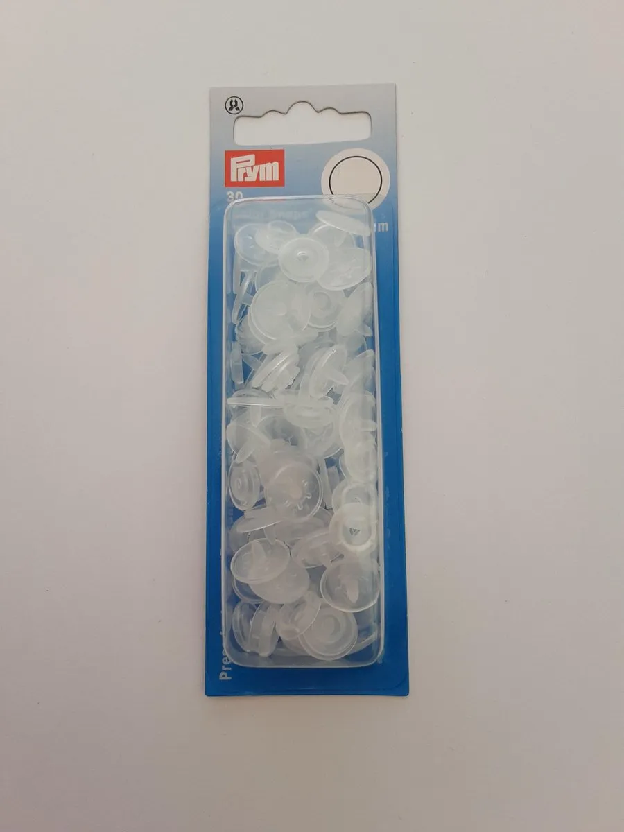 Prym Drukknoop ColorSnaps 12,4mm Transparant