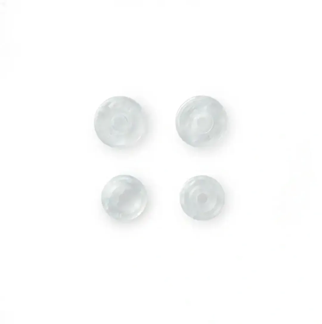 Prym Drukknoop ColorSnaps 12,4mm Transparant - 30 Stuks