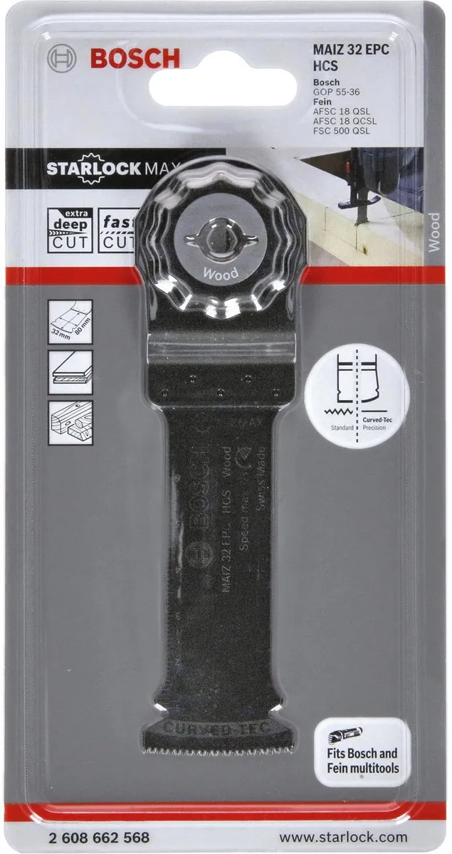 Bosch OMT AC MAIZ 32 EPC Invalzaagblad - Oscillerend