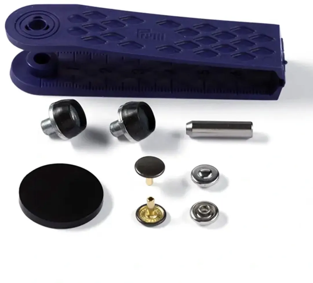 Prym Siernieten 9mm - 24 Stuks - Zilver/Oudijzer