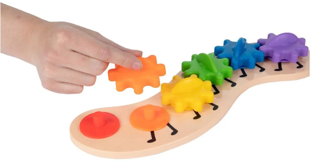 Toi-Toys Little Stars Baby Rups - Draaiende Tandwielen 72549A - Multicolor