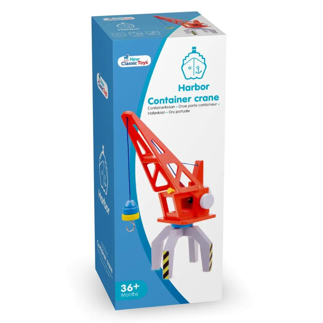 New Classic Toys Houten Containerkraan 10931
