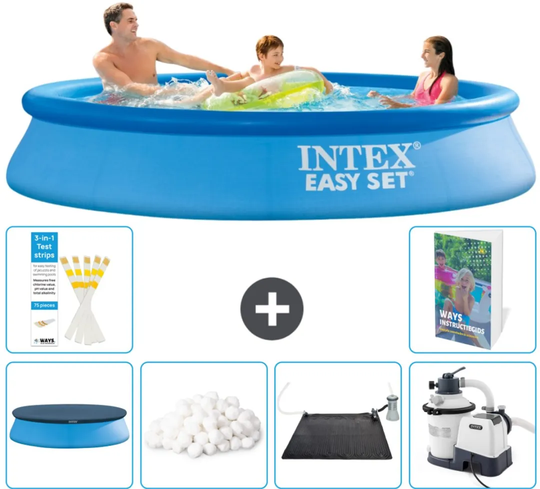 Intex Easy Set Zwembad 305cm Blauw