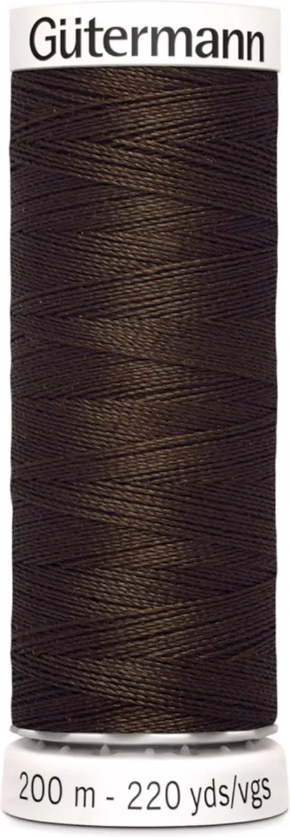 Gutermann Polyester Naaigaren 200m - Bruin