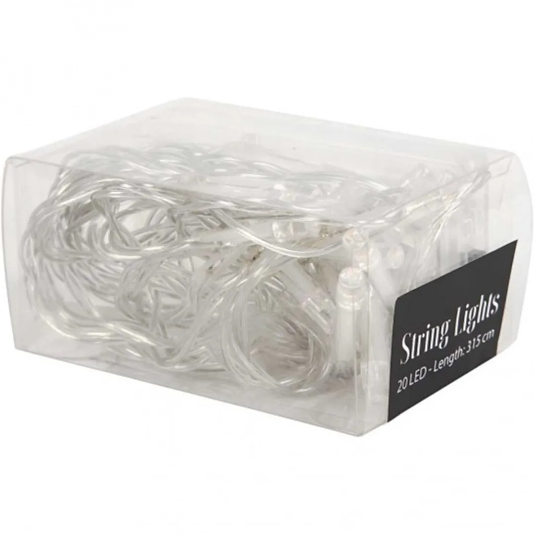 Creativ Company LED Slinger 3,15m - Wit