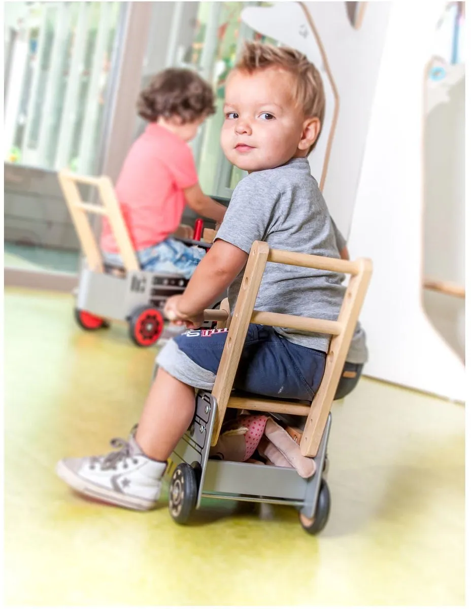 I'm Toy Loop Werktruck IM87471 - Grijs