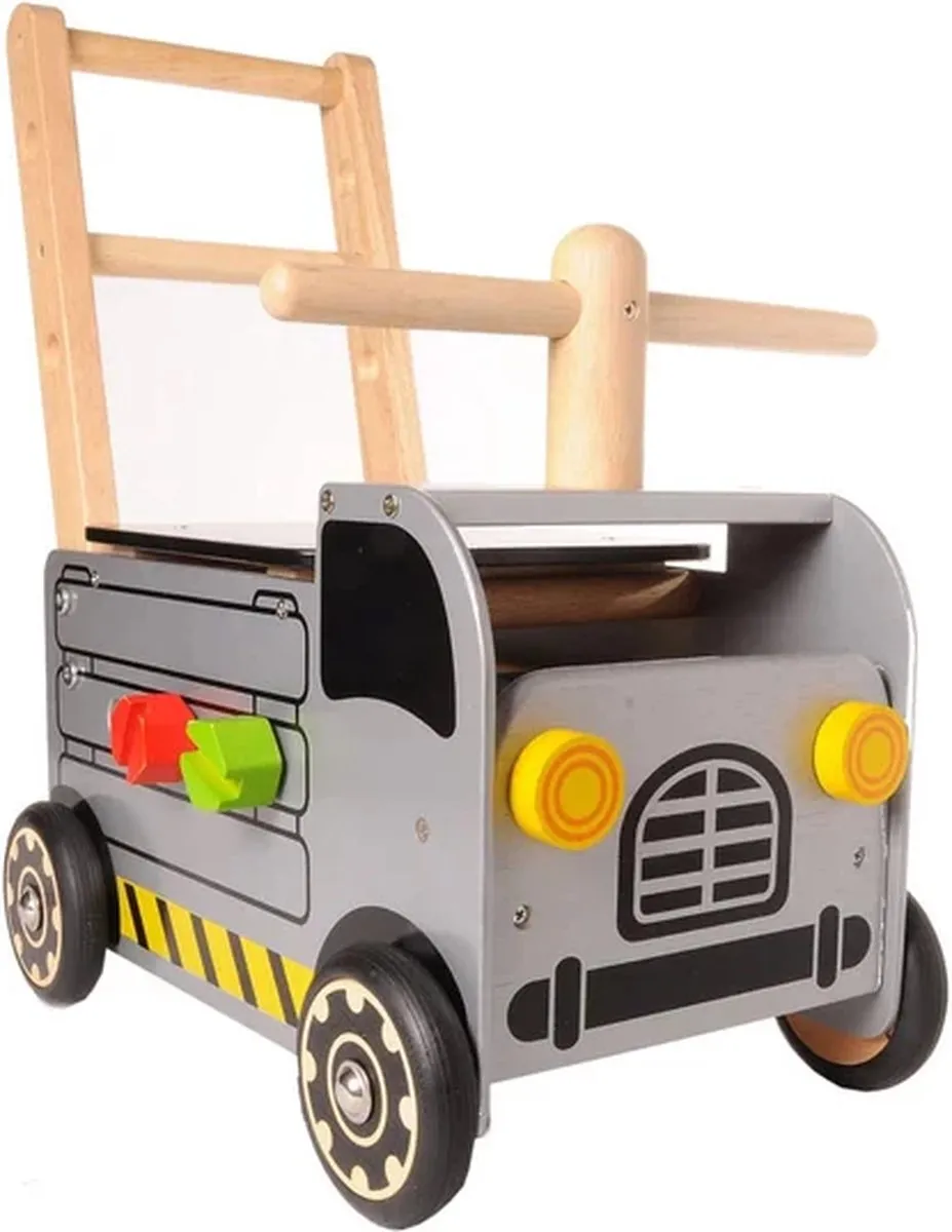 I'm Toy Loop Werktruck IM87471 - Grijs