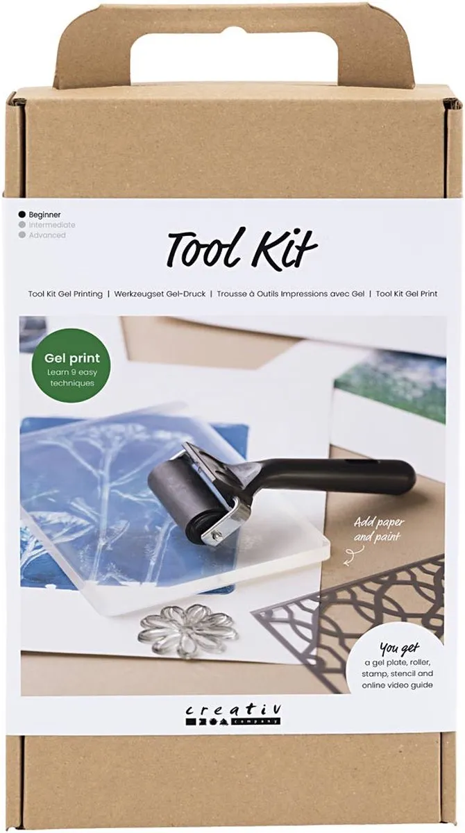 Creativ Company Toolkit Gelprinten Stempelen Multikleurig