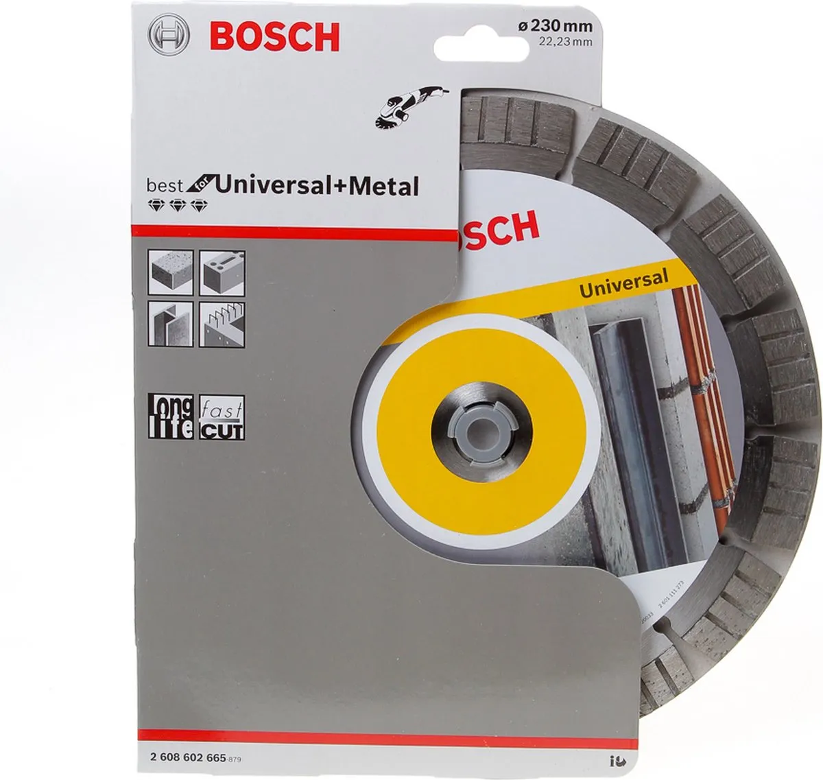 Bosch Diamantschijf Best Univer+Met 230mm