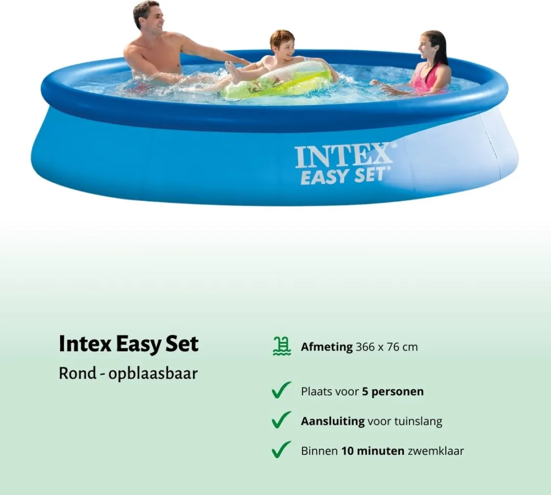 Intex Easy Set Zwembad 366x76cm