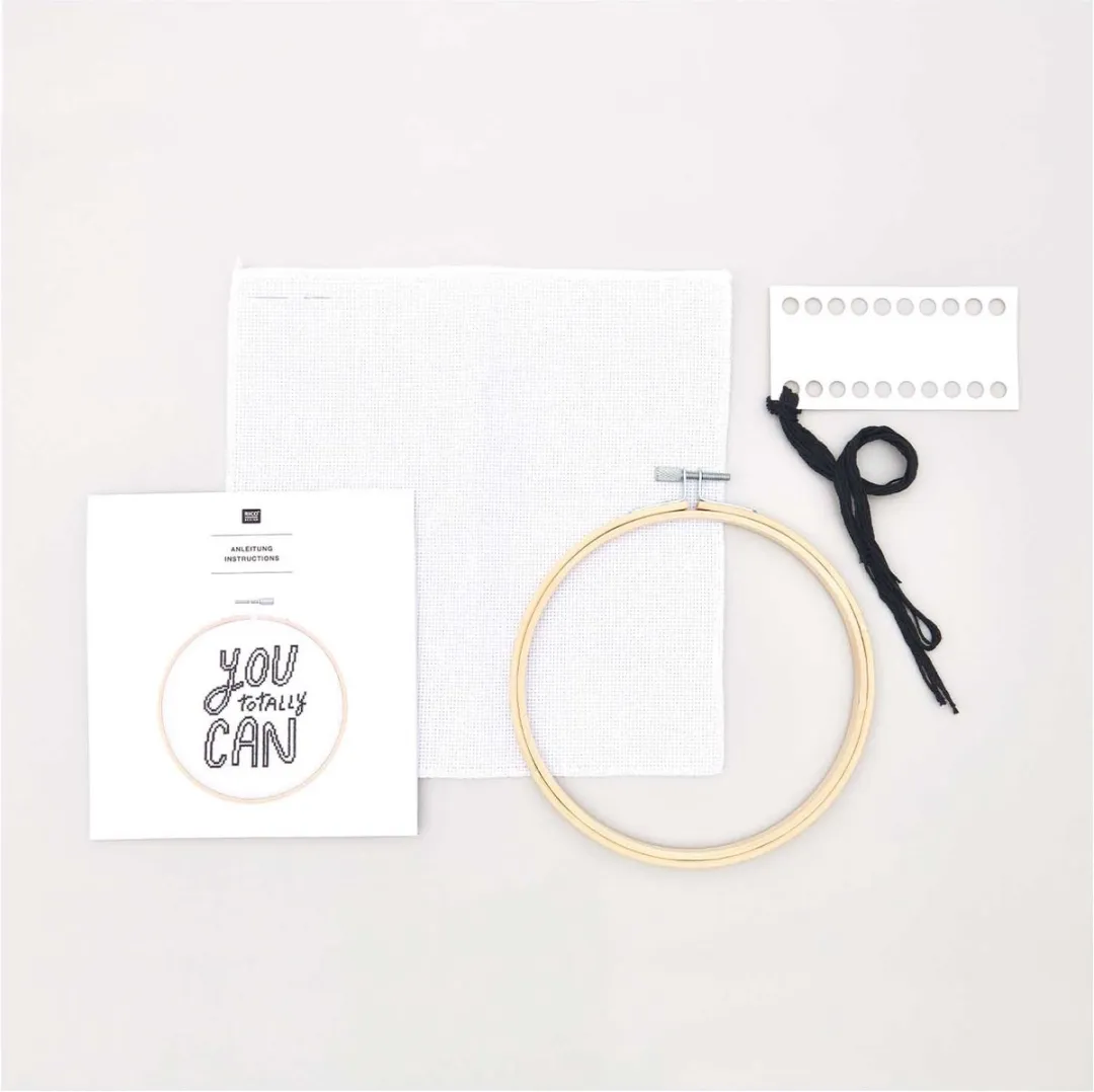Rico Design Borduurpakket You Totally Can