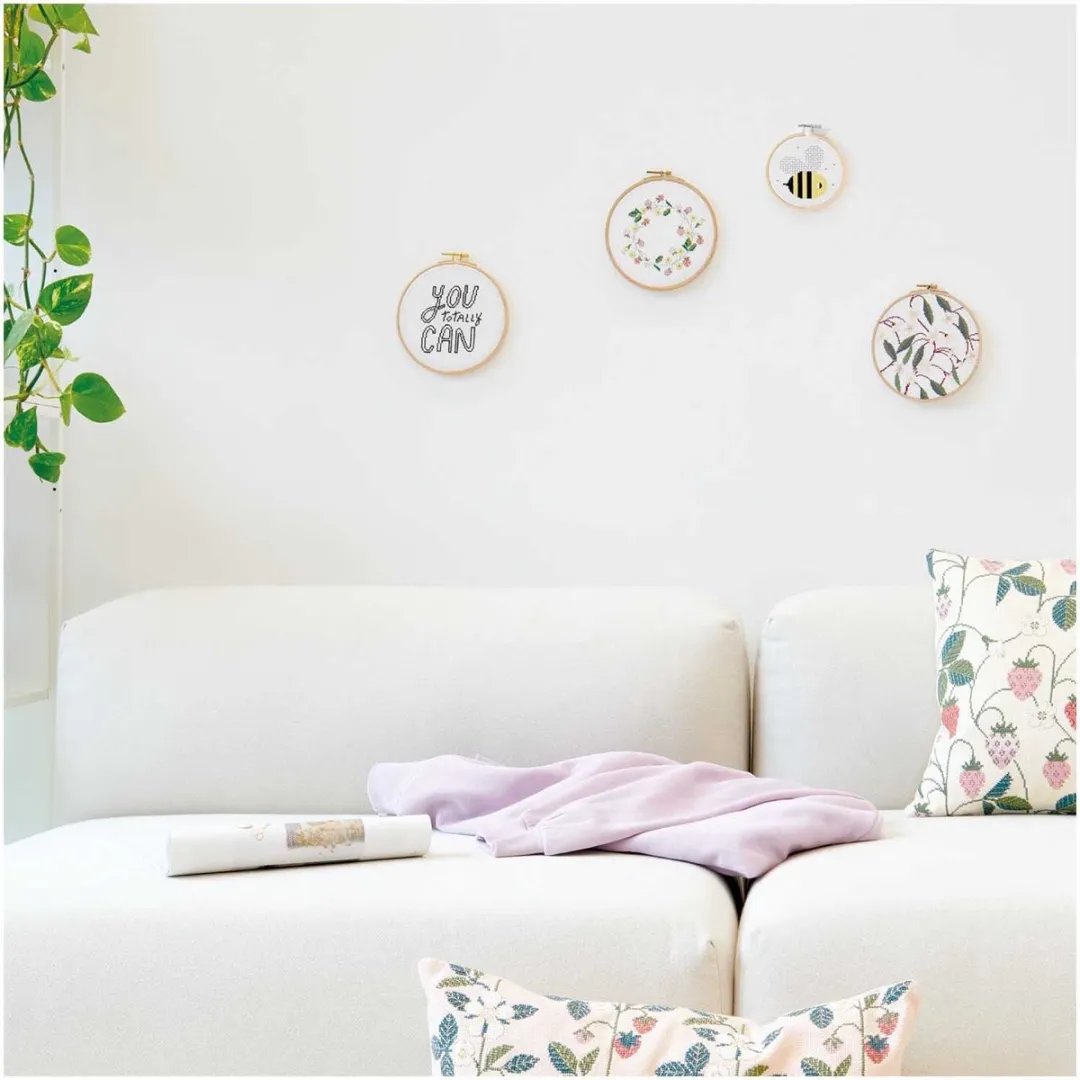 Rico Design Borduurpakket You Totally Can - Multi Colour