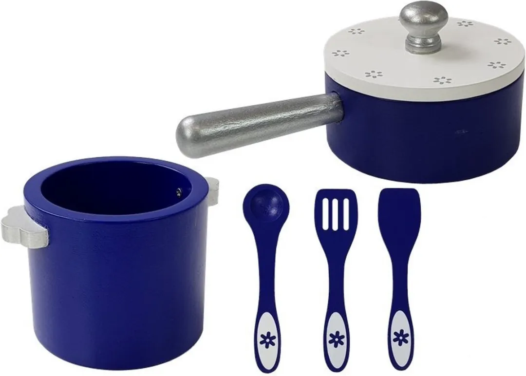 Lean Toys Merida Houten Speelkeuken - 85x60x30cm Wit