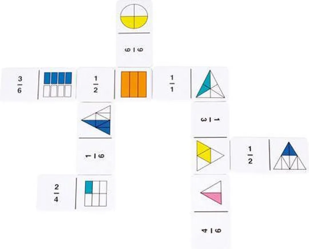 Learning Resources Breuken Domino - Meerkleurig