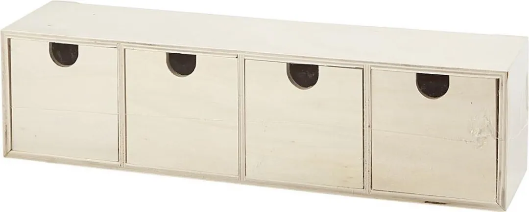 Creativ Company Houten Ladekast 9,2x34,7cm - Multicolor