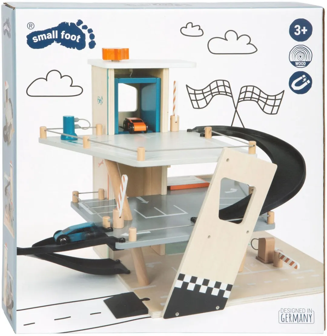 Small Foot Houten Garage Rally 12357 - Multicolor