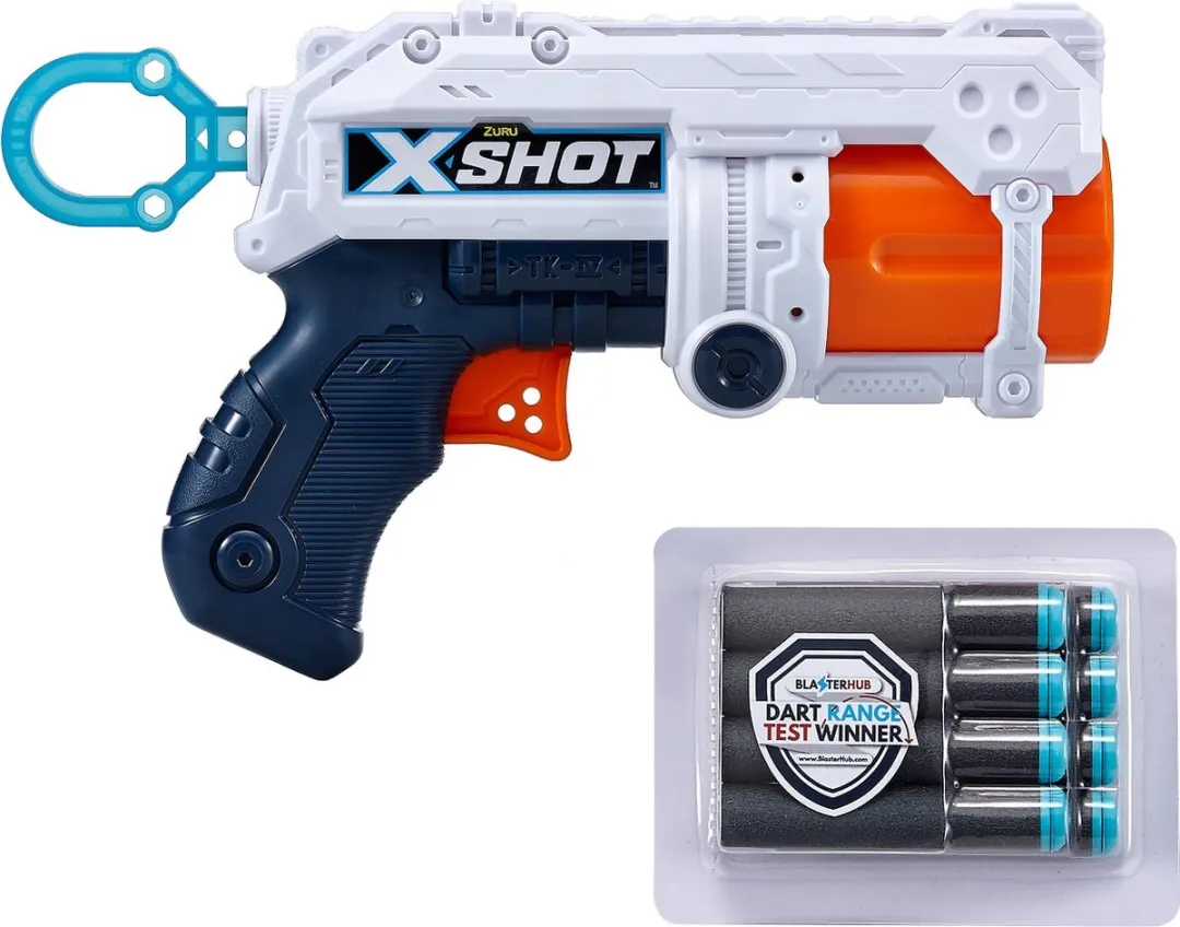 XSHOT Zuru X-Shot Excel Fury 4 - 16 Darts - 36377