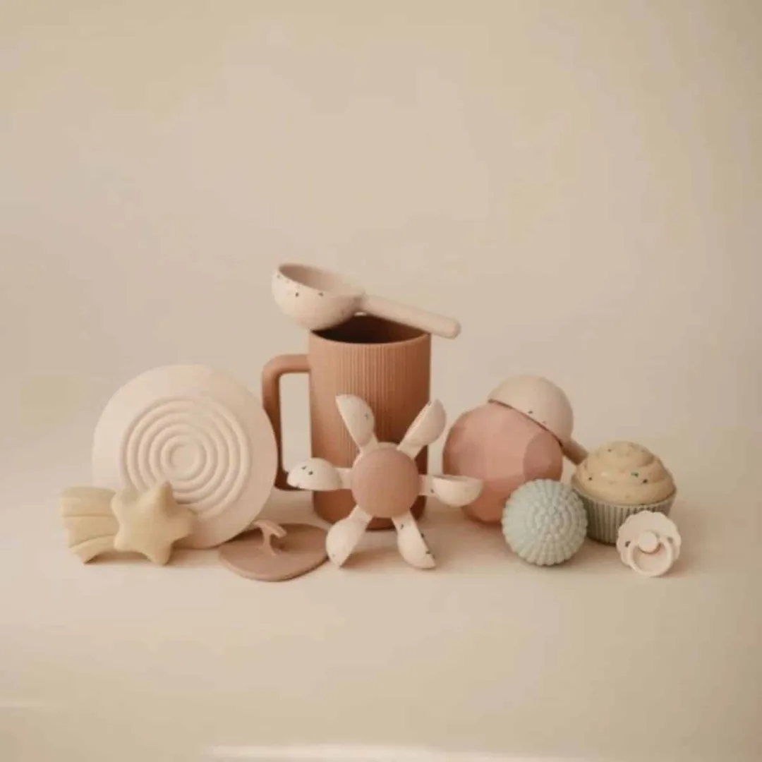 Mushie Bad Speeltje Water Wheel - Beige